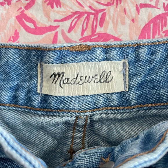 Madewell Relaxed Denim Shorts in Renfield Wash Destructed Edition - Picture 6 of 10